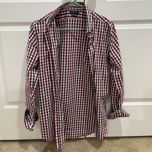 Zara dress shirt flannel size medium